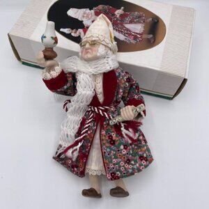 Vintage Kurt S. Adler Collector's Corner Scrooge Ornament 1984 9" tall
